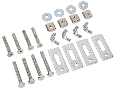 Dpofirs Abrazadera de Sujeción para Enrutador CNC, Abrazadera en T Universal para Taladradoras, Fresadoras Verticales (4 piezas)