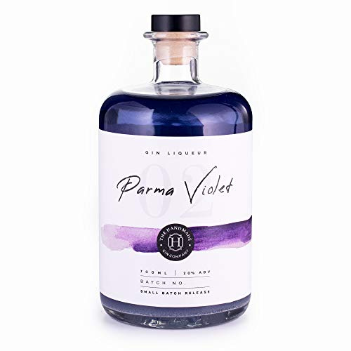 Shimmering Parma Violet Handmade Gin Liqueur 70cl - Premium Craft Gin - 20% ABV