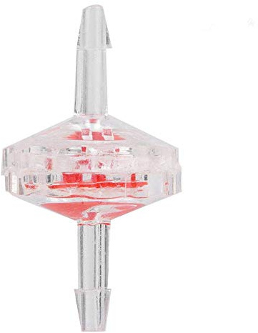 10 Stück Rückschlagventil, Aquarium Luftpumpe Einweg-Rückschlagventil Waterstop Aquarium Luftpumpe Zubehör für Aquarium Teich(7mm)