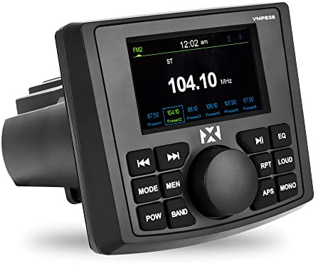 NVX VMPS35 Gauge Style Marine Stereo