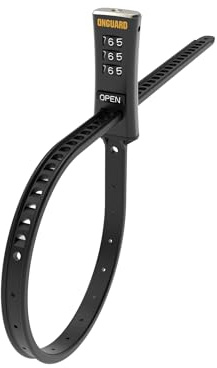 Onguard Zip 8078 kabellås, 56 cm, svart