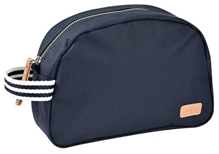 BÃ‰ABA, Trousse De Toilette Bebe, Trousse De Soin Bebe, Sac Geneve, Tissu Impermeable, 2 Poches Intérieures, Bleu Marine