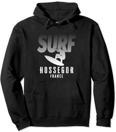Surf Hossegor, Surfen Hossegor in Frankreich, Cool Surfer Pullover Hoodie