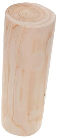 BESPORTBLE Round Wooden Fence Posts for Garden Decor Rustic Home Decor Multi-purpose Sleepers Garden Edging