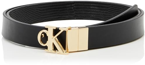 Calvin Klein Damen Monogram Buckle 25mm Lv04f7040g Gürtel