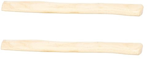 Warmhm 2pcs Wooden Handle Replacement for Axes for Wolf Garden Tools Gardening Axes Haft