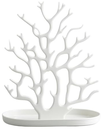 rockible Supporto per Gioielli ad Albero, Porta Orecchini, Decorazione per la casa, Base Staccabile, Moderno Supporto per Gioielli ad Albero, Porta Anelli,