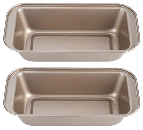 Carbon Steel Bread Mold Nonstick Loaf Pan for Oven Baking | 10x5.2x2.4in, Rectangle Toast Pan, Bread Baking Tin