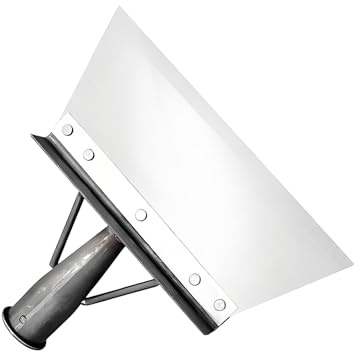 Pala multifunzionale con manico per la pulizia, pala per bordi raschiare il pavimento, strumento da giardinaggio resistente, per interni ed esterni, commerciali, casa, cucina, prato, vialetto