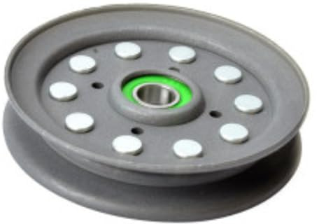 Spannrolle Keilriemen kompatibel mit AL-KO ALKO Rasentraktor, Ø 98 mm, 12 mm Bohrung, 19,6 mm Höhe, Ersatz 464454 464459 514716, passend für AL-KO Viking, Stihl