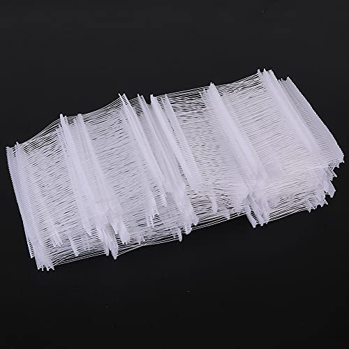 Naroote PP Durable Price Tag Gun Fastener Pin for Tight Weaves, 10000 Pcs Tag Pin for Cloth Attachment, Ideal for Retailers, Made of PP Material, 0.59in/0.98in/1.97in/2.95in (25mm)