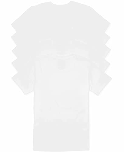 Calvin Klein mens Cotton Stretch Undershirt Packs 3 BLACK - SHORT SLEEVE CREWNECK L