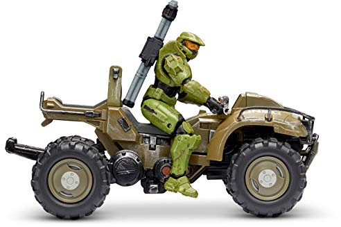 HALO 4 “World of HALO” Figure & Vehicle – Mongoose with Master Chief