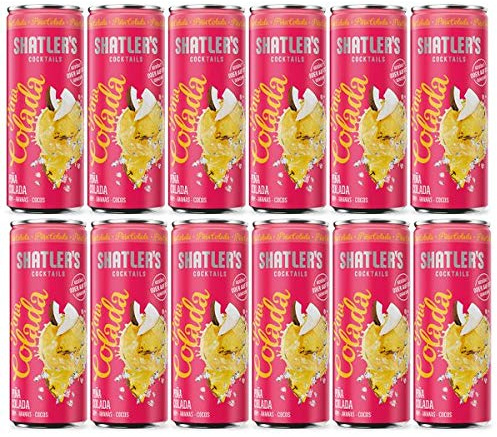 Shatler´s Cocktail Paket Piña Colada Alu_Dose (12x0,25l) incl. 3EUR Dosenpfand