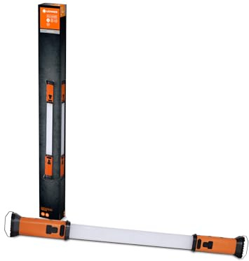 LEDVANCE LED Worklight Panel – schwenkbare Arbeitsleuchte mit LED Strahler für Innen, 4500 Lumen, 25.000 Std. Lebensdauer, inklusive 2m Stromkabel und AC-Netzanschluss, 20W