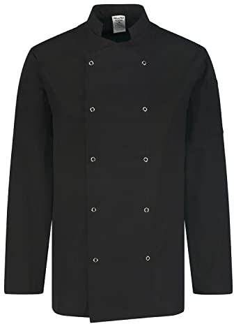 PALLTEX Nozomi LS Veste De Cuisine Unisexe pour Homme et Femme | Vêtement De Chef Professionnel | Uniforme À Manches Longues