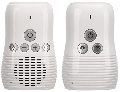 Audio Babyphone, 2,4 GHz Wireless Audio Babyphone, Zwei-Wege-Gegensprechanlage Baby Care mit Nachtlicht 100-240V(EU Plug)