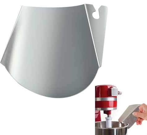 Oudizz Bec verseur mélangeur compatible ustensiles de cuisine - Accessoires de fixation pour pâtes - Goulotte aide de cuisine - Bol en acier inoxydable