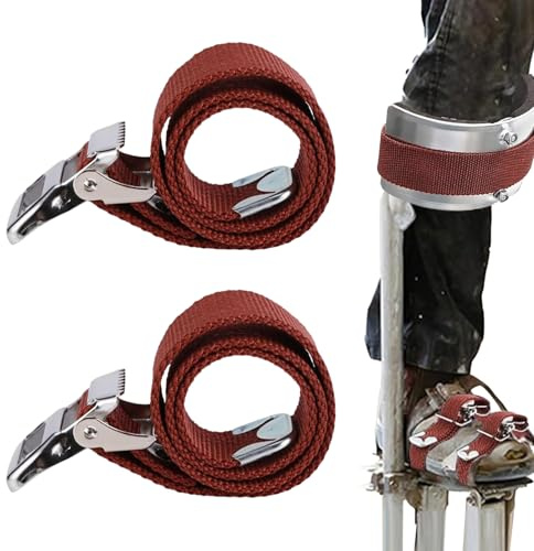 Trockenbau-Stelzen-Beinband-Gurte – robuste Komfort-Stelzenbänder, rutschfest, Schutzbandage für Trockenbau, industrielle Wartung, Baustellen, elektrische Arbeiten