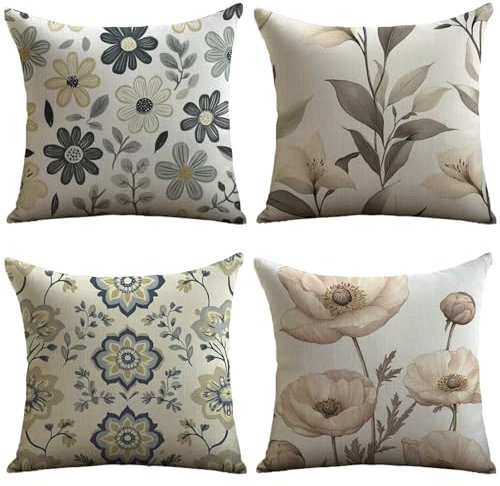 Cuscini Esterno Semplicità Federe Cuscini Divano 40x40cm Cuscino Divano Classico Velluto Copricuscini Decorativi Doppia Faccia Stampa Fodera per Cuscino per Sedia Camera Arredo Esterni Giardino JL-405