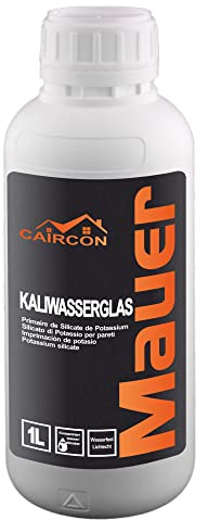 CAIRCON Kaliwasserglas Grundierung Haftgrund Bindemittel Wasserglas Abdichtung 1L