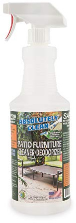 Amazing Patio Furniture Cleaner - Natural Enzyme Easily Remove Dirt, Bird Droppings, Food and Mildew Stains and More from Your Outdoor and Patio Furniture - USA Made