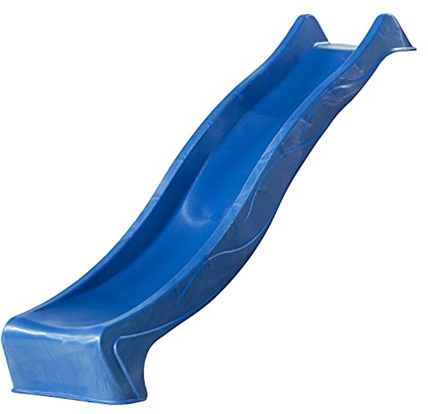 AXI Sky230 Tobogán con Conexión de Agua BLU - 228 cm | Elemento Adicional para Torre de Juegos Infantiles | Tobogán de Agua/Tobogán Adicional para Altura de Plataforma 120 cm
