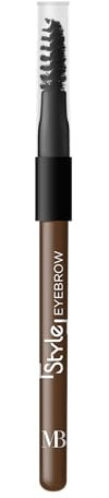 MB Milano - Matita per sopracciglia - Doppia punta a matita + spazzola - BROWN - Definisce le sopracciglia - Made in Italy