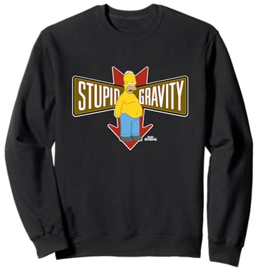Homero de Los Simpson: La estúpida gravedad Sudadera