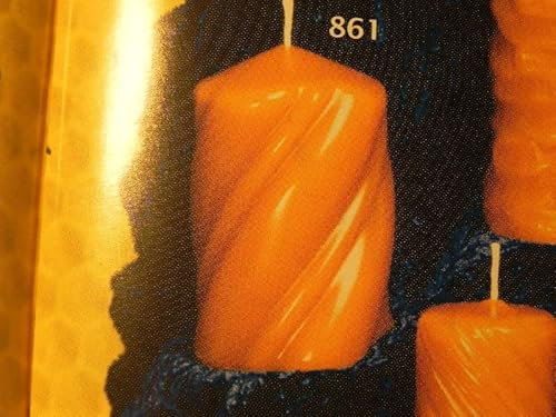 Kerzengießform gedreht Relief 861 Silikon Bienenwachskerzen giessen herstellen Imker Honigkerze