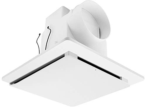 CAZARU Ventilador Extractor de baño, Ventilador Extractor de Cocina de Techo, 8/10 Pulgadas, Respetuoso con el Medio Ambiente y Duradero a Prueba de Agua