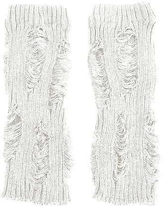 Kswlwccpp Stulpen Damen Winter Bequem XXl Schwarz Leg Warmers Beinwärmer Warm Flauschig Gestrickt Weich Stulpensocken Beinstulpe Lang Extra Weit Stulpen Wollstulpen