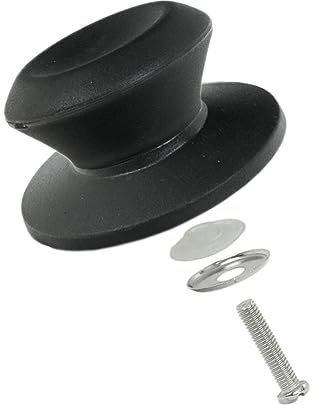 4BIG.fun Topfdeckelgriff Deckelknopf aus Bakelit hitzebeständig Ersatzgriff Deckelgriff Topfdeckelknopf Ersatzdeckelknopf Universal Deckelknauf