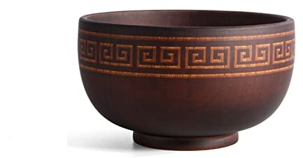LXYDPZ Cuenco Estilo Madera, Cuenco para Sopa, arroz, ensaladera, contenedor de Comida, Cuenco Grande y pequeño