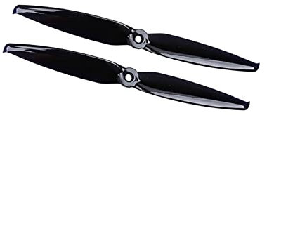 ROXENT 12 PCS/6 Paare Flash 7042 7 Zoll 7,0 x 4,2 PC 2-Blatt 5 mm Montageloch FPV Propeller, for RC Racing LR6 L67 Long, for Range, Drone Drohnen-Quadrocopter(6 Pairs 7042 Black)