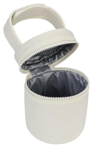 Uhngw Muttermilch-Kühler – Muttermilchkühler, Milchflaschen-Tasche mit abnehmbarem Riemen, isolierte Flaschentaschen, passend für 2 große 237 ml Flaschen für Reisen im Freien