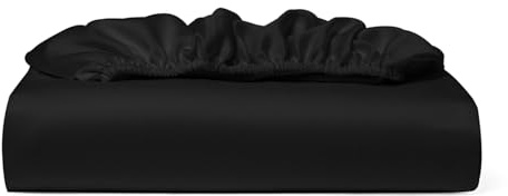 Cosy House Collection 100% Viskose aus Bambus Spannbettlaken – Kühlend, atmungsaktiv, seidig weich – mit tiefen Taschen