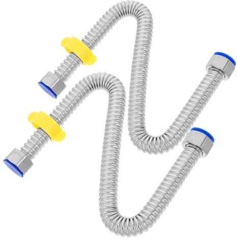 Operitacx Tubería De Acero Inoxidable Flexible Para Suministro De Agua Alta Presión y Descalcificador