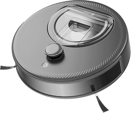 LEFANT M330 Pro Robot Aspirador y Fregasuelos con Mapeo 3 en 1, Navegación dToF, 5000Pa, Diámetro 28cm, Evitación de Obstáculos PSD 190°, App/Alexa/i Watch, Ideal para Pelo Mascotas y Alfombras, Gris