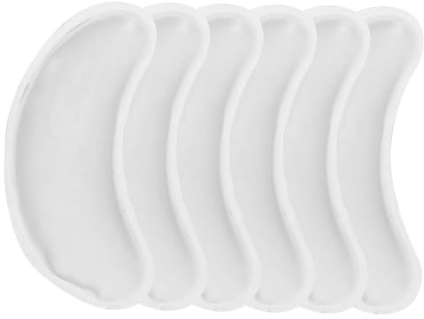 SOPOTUTU Wiederverwendbare Augengelpads Gel Augenpads 6 Stück zur Kühlung gegen Augenringe und Schwellungen Pvc Material Kühlendes Augenkissen für Zuhause und Arbeit
