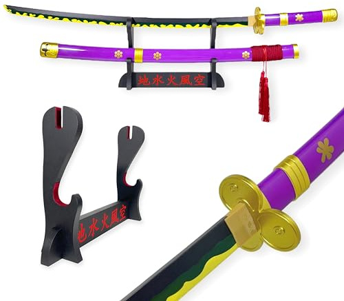 Katana Décoratif Japonais - Epée de Zoro (Enma) - Présentoir Premium Inclus
