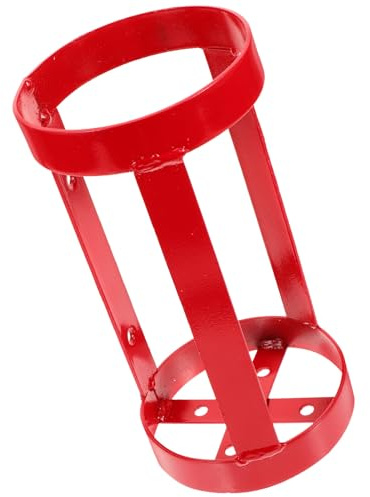 POPETPOP Supporto Estintore da Pavimento in Metallo Portastintore Compatto e Stabile per Casa e Ufficio Design Leggero e Facile da Spostare Compatibile Maggior Parte degli Estintori