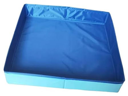 LeeQinersw Juguete de Caja de Arena de Tela Oxford Resistente para Niñas, Juguete de Arena para Jardín Al Aire Libre