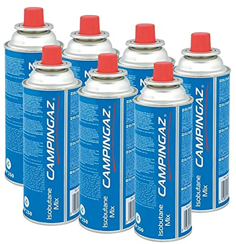 Campingaz Ventil-Gaskartusche CP 250 - Isobutane Mix (7er Pack)