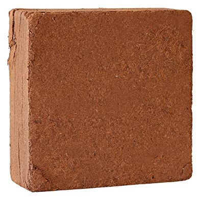 Pokugiardini, 50l Reine Kokoserde; torffreier gepresster 4kg Humusblock als Anzuchterde für Pflanzen, Gemüse und für die Terraristik.