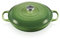Le Creuset Cacerola baja de hierro fundido, 30 cm, 3, 5 L, Bamboo, 21180304082430