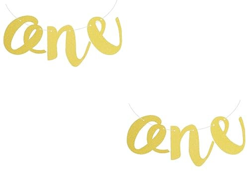 ABOOFAN 4stücke Hochstuhl Banner Für Ersten Geburtstag Papierbanner Zur Dekoration Von Babyfeiern Für Innen Und Außeneinsatz Vielseitig Einsetzbar Als Fotohintergrund Oder Raumdeko