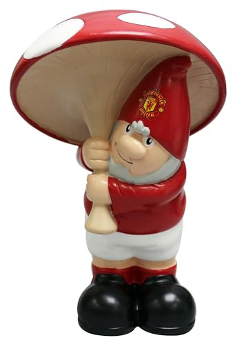 FOCO Officially Licensed Manchester United FC Football Mushroom Gnome