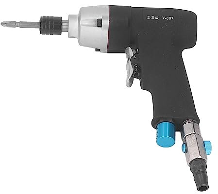 Syrisora Pneumatic Screwdriver 1/4in Industrial Air Screw Driver Drive Impact Wrench Tool