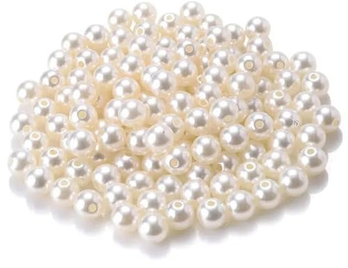 6-8mm 100-200 pezzi distanziatori acrilici perline sciolte perle d'imitazione per realizzare gioielli braccialetto collana-2-6mm 200 pezzi